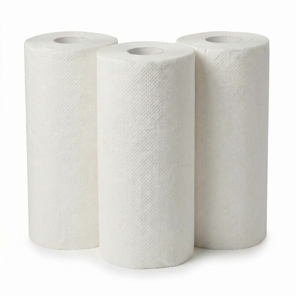 Haushaltspapierrollen 3-lagig 48 Rollen Zellstoff hochweiss - RALLOPACK Haushaltspapierrollen 3-lagig 48 Rollen Zellstoff hochweiss - RALLOPACK