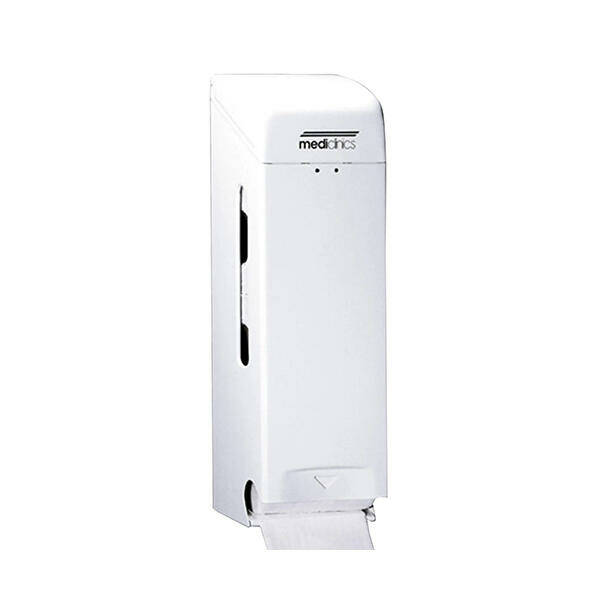 rallopack doppelrollen toilettenpapierspender 3 standardrollen stahl weiss mediclinics