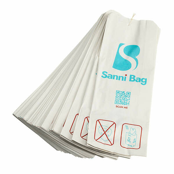 rallopack hygienebeutel recyclingpapier 1000st damenhygiene 270mm 120mm