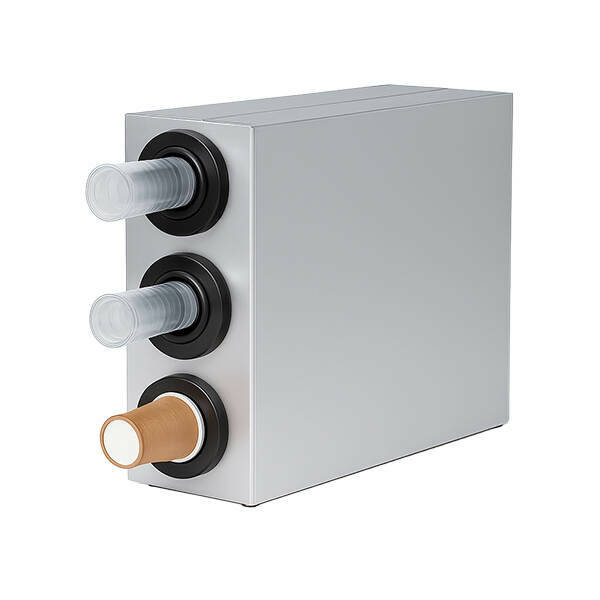 rallopack becherdispenser 3fach verstellbar einweg trinkbecherhalter