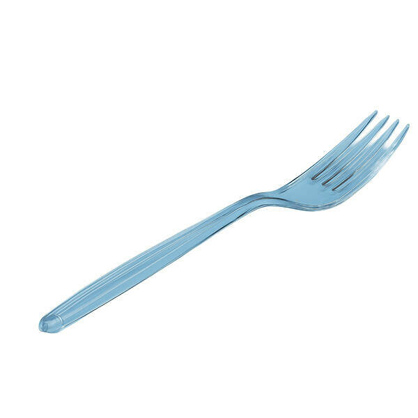 rallopack gabel glasklar ps kunststoff 19cm einweg polystyrol