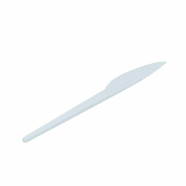 rallopack messer weiss ps kunststoff 17cm einweg polystyrol
