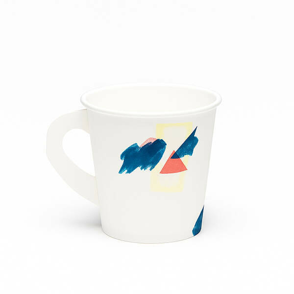 rallopack papierbecher 160ml karton weiss trinkbecher henkel