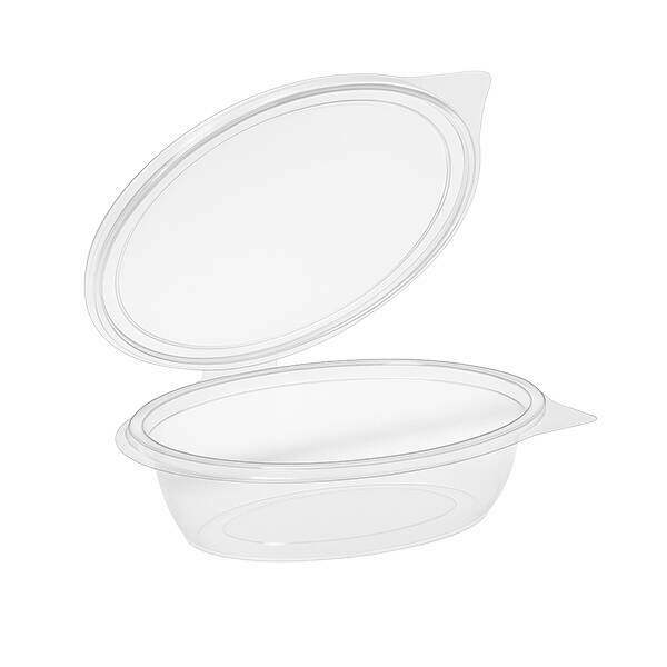 rallopack salatschale 400g ops oval klappdeckel transparent