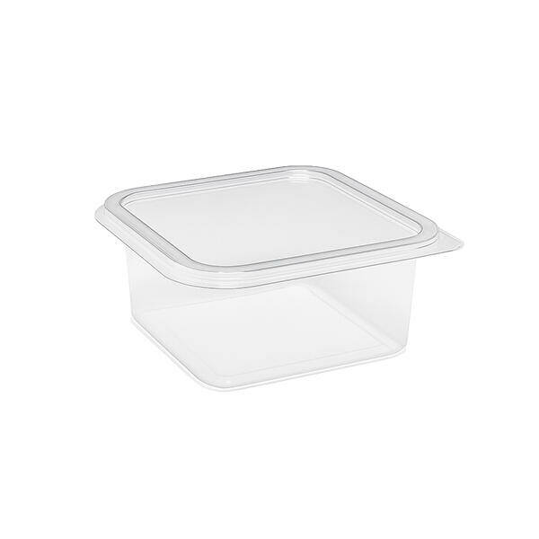 rallopack salatschale 500g viereckig klappdeckel ops glasklar einweg verpackung