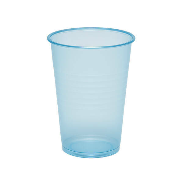 rallopack trinkbecher 2 5dl pp blau blue cup tiefgezogen