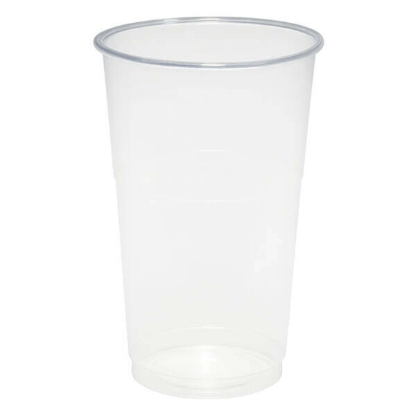 rallopack trinkbecher 4dl pet glasklar einwegbecher schaumrand