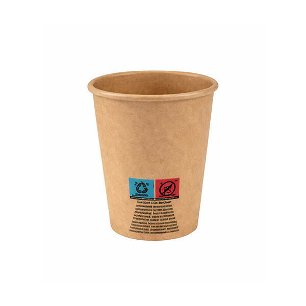 rallopack coffee to go becher karton 1 8dl kraft PE