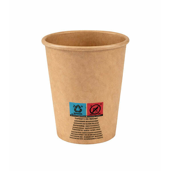 rallopack coffee to go becher karton 2dl kraft PE