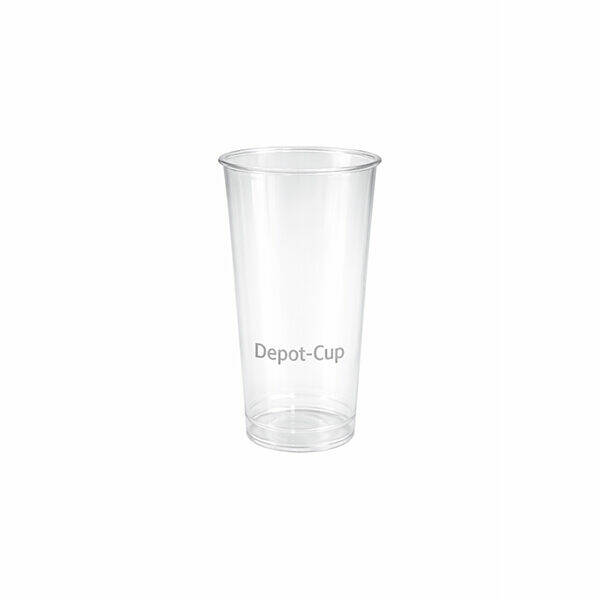 rallopack longdrinkbecher depot cup mehrwegbecher rpet 2dl transparent bedruckt