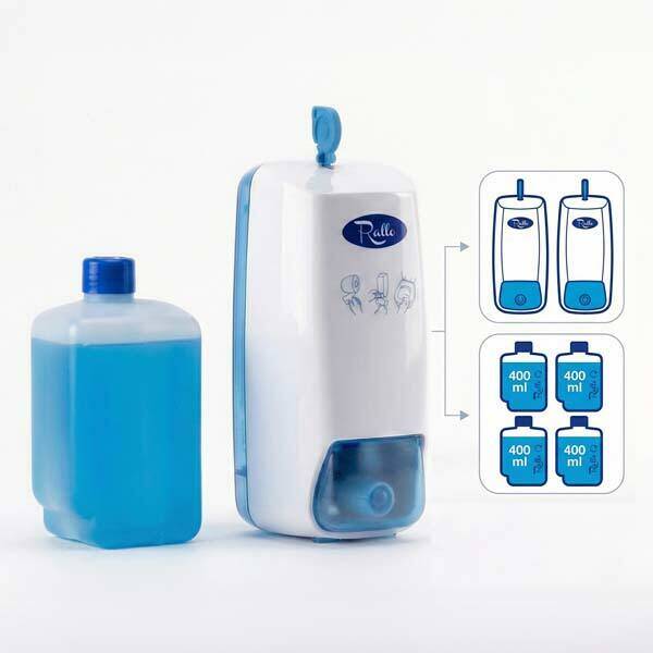 Rallo Toilettensitzreiniger Set   2 Spender   4x 400 ml   Rallopack 1 600x600