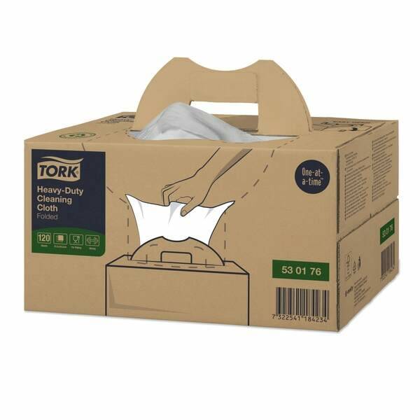 530172 Tork Premium extra starke Reinigungtuecher 530   Einzeltuecher Handy Box W7 System