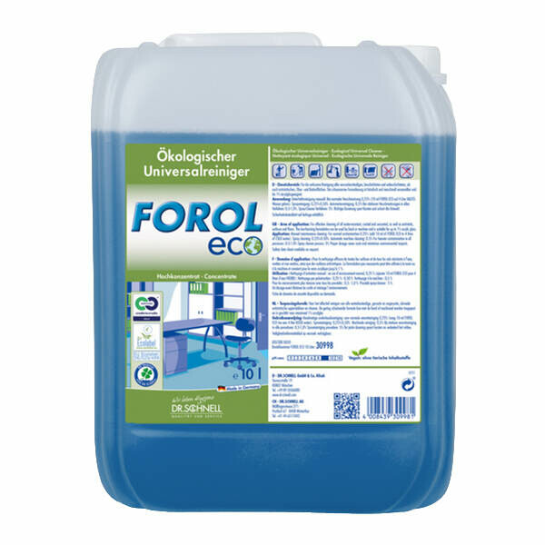 rallopack forol eco universalreiniger 10 liter dr rallopack forol eco universalreiniger 10 liter dr