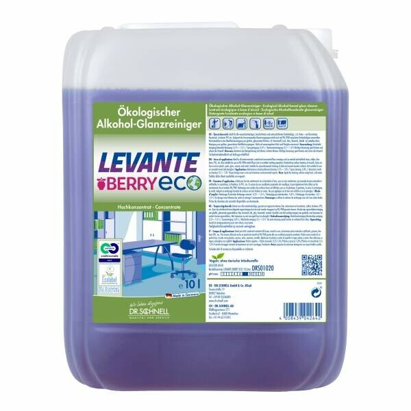rallopack levante berry eco glanzreiniger 10l dr schnell 136 012 rallopack levante berry eco glanzreiniger 10l dr schnell 136 012