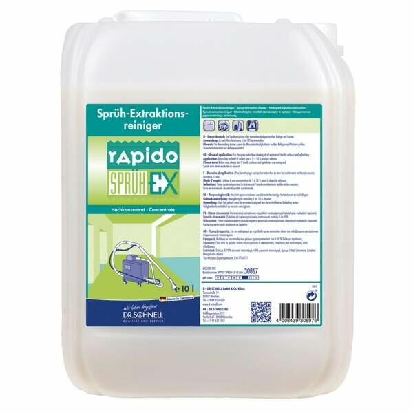 rallopack rapido sprueh extraktionsreiniger 136 042 rallopack rapido sprueh extraktionsreiniger 136 042